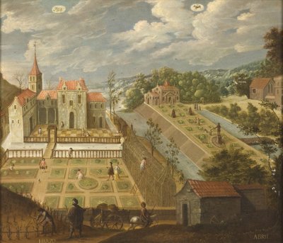 Maart en april uit Los doce meses del año (De twaalf maanden van het jaar), 1650-99 door Antonio de Espinosa